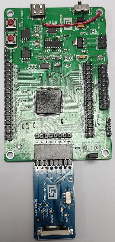 개발 키트 STM32 전자종이 ePaper 구동 보드